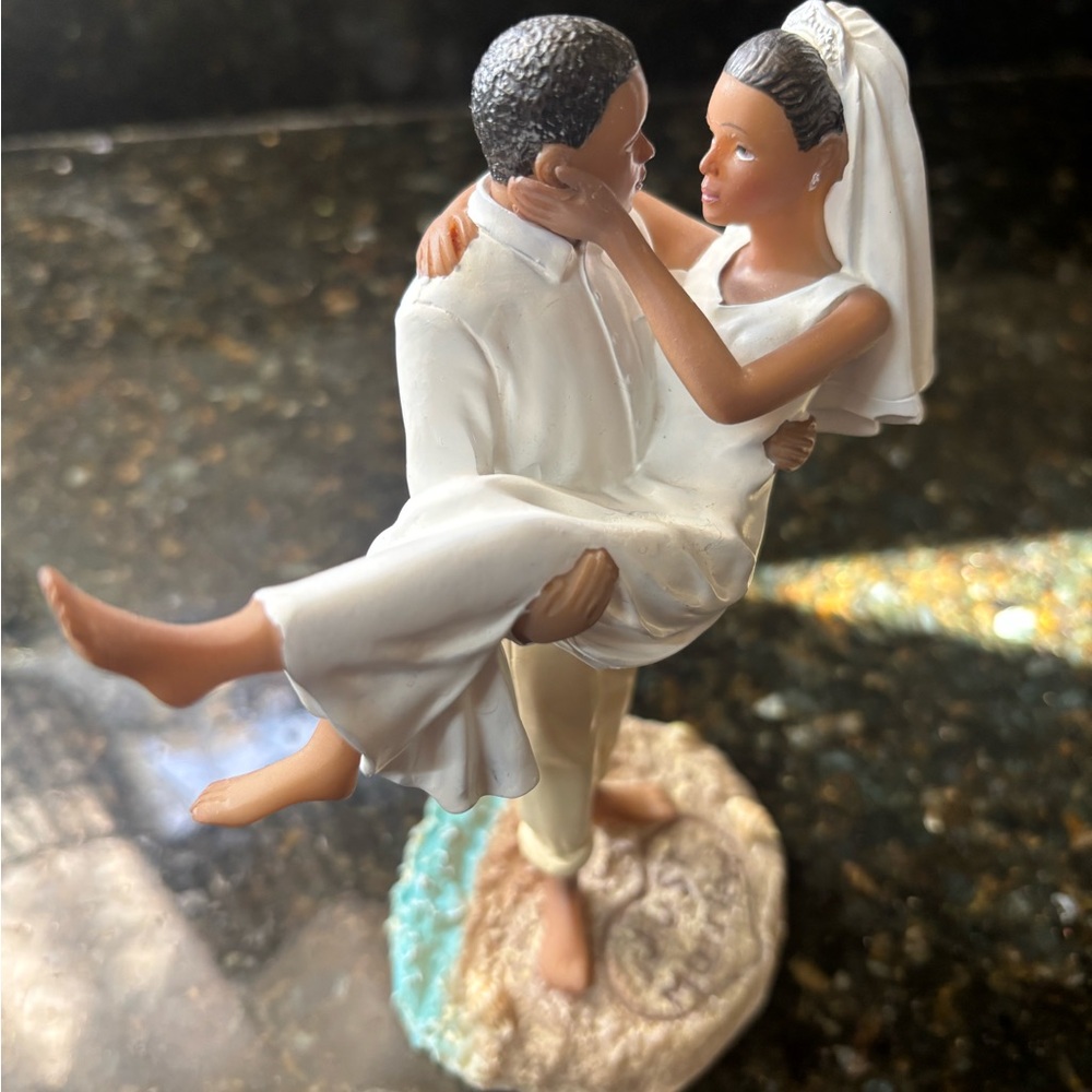 Bride and Groom Wedding Cake Topper